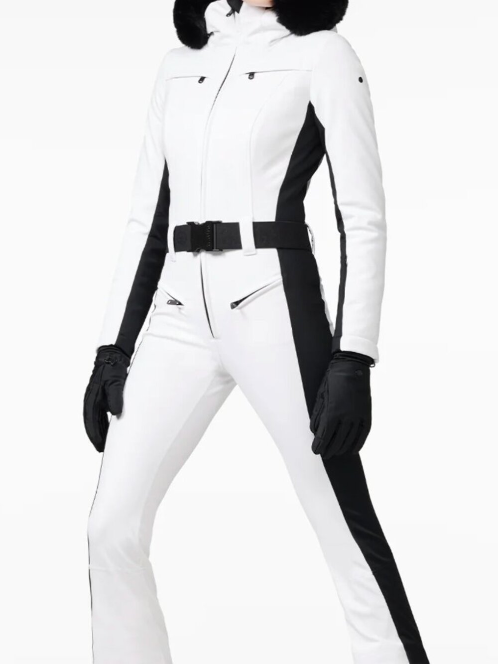 Goldbergh Parry ski suit Size 36NL (US size6) White&Black